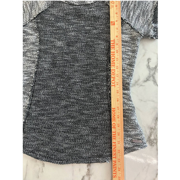 Calvin Klein Performance Short Sleeve Top, Heathered Gray, Athletica, size Small - Picture 9 of 9